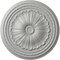 Ekena Millwork Alexa Ceiling Medallion (Fits Canopies up to 2 7/8"), Hand-Painted Frost, 20 1/2"OD x 1 7/8"P CM20ALFRF - alternate 1